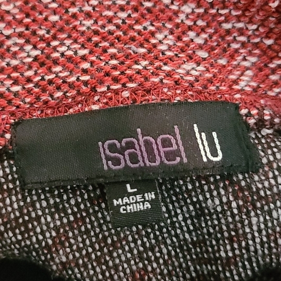 Isabel Lu Tweed Hoodie Large - Picture 3 of 3
